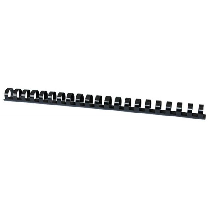 Binding combs, OFFICE PRODUCTS, A4, 19mm (165 sheets), 100pcs, black