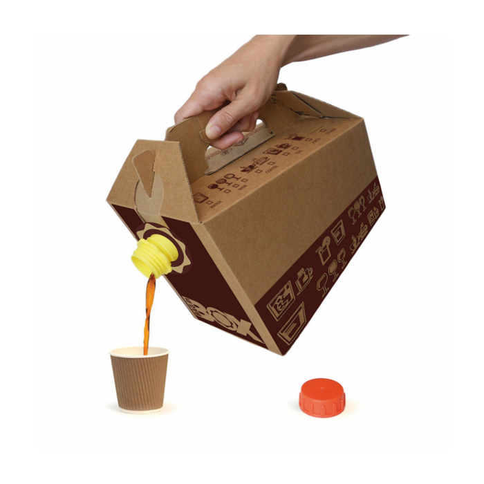 BAG IN BOX 5L 160oz for transporting beverages, 25pcs.