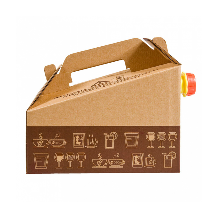 BAG IN BOX 5L 160oz for transporting beverages, 25pcs.