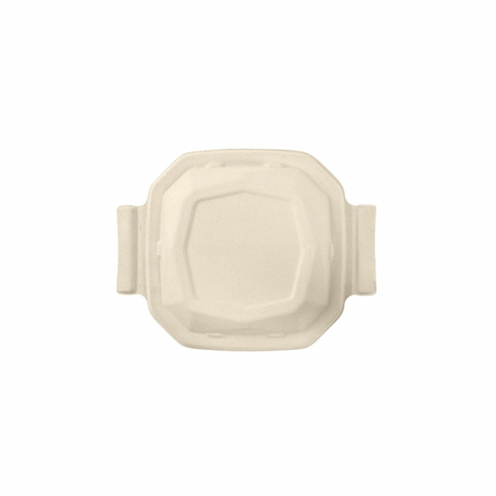 Octabagasse cane lid, pack of 50 (6 pcs) for 650/900 ml bowls