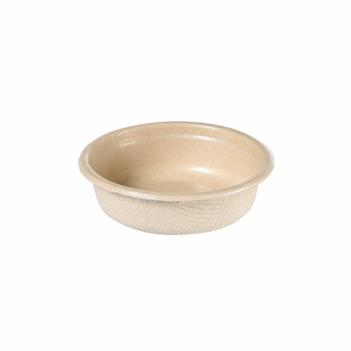 63 mm sauce boat made of cane, 30 ml PBAT/PLA, pack of 150 (10 per box) PFAS Free