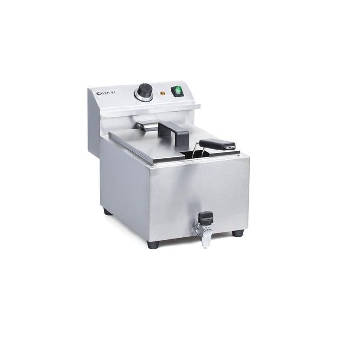 Frytownica MASTERPRO z kranem spustowym -  8L