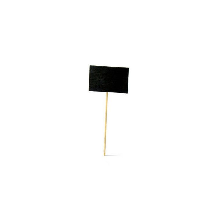 FINGERFOOD - black mini blackboard TIKON 9cm pkg. 20 pcs