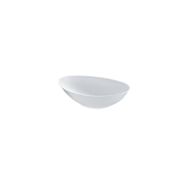 Oval cup made of sugar cane 1000ml, 240x140mm, 250pcs.