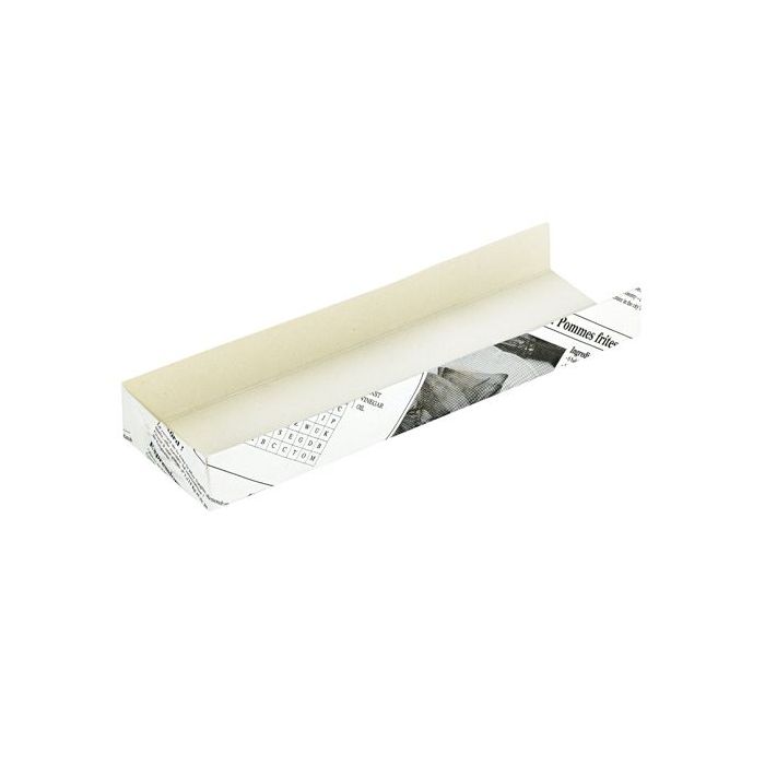 Tacka HOT-DOG 180x40x19mm, nadruk GAZETA, op. 50 sztuk