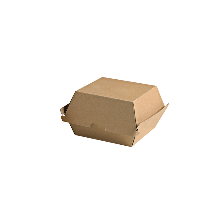 Pudełko HAMBURGER BOX kraft 175x155x80mm op. 50 sztuk