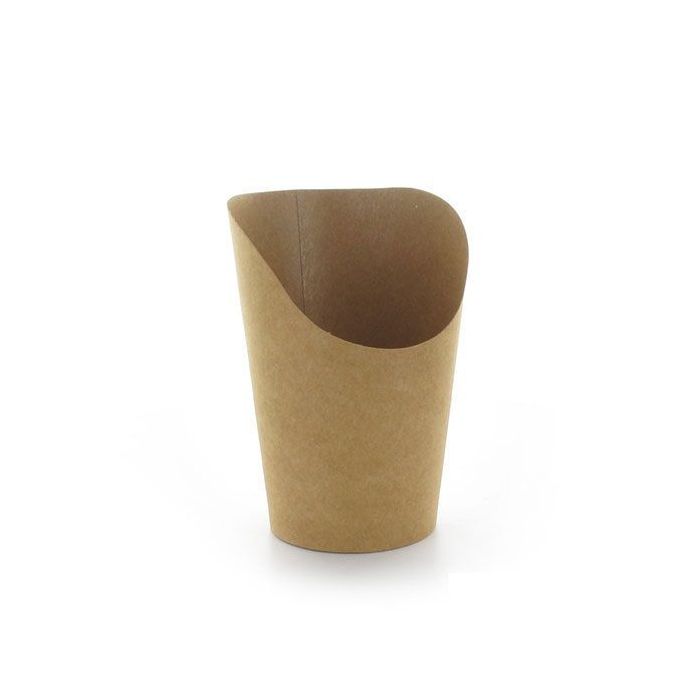 Brown cup for tortillas, 50pcs