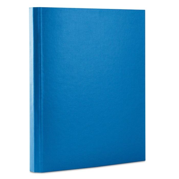 File, velcro fastening, OFFICE PRODUCTS, PP, A4/4cm, 3 flaps, blue