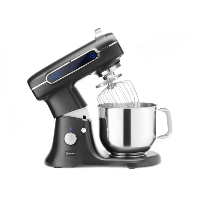 Blackbolt planetary mixer, 7L, black, 230V/1500W, 460x310x(H)379mm
