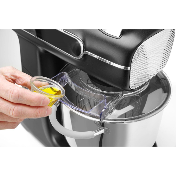Blackbolt planetary mixer, 7L, black, 230V/1500W, 460x310x(H)379mm