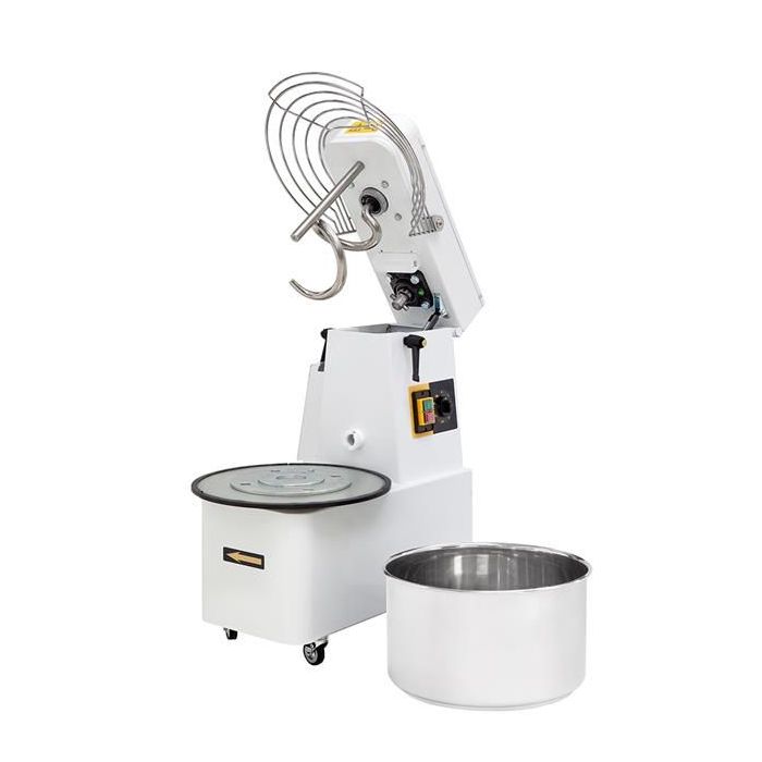 Miesiarki spiralne z wyjmowaną dzieżą, z 2 prędkościami 480x805x(H)870