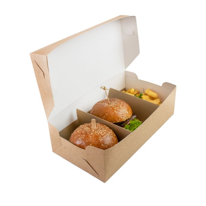 TAKEAWAY BOX set MEGA 340x170x100, 100pcs TnG