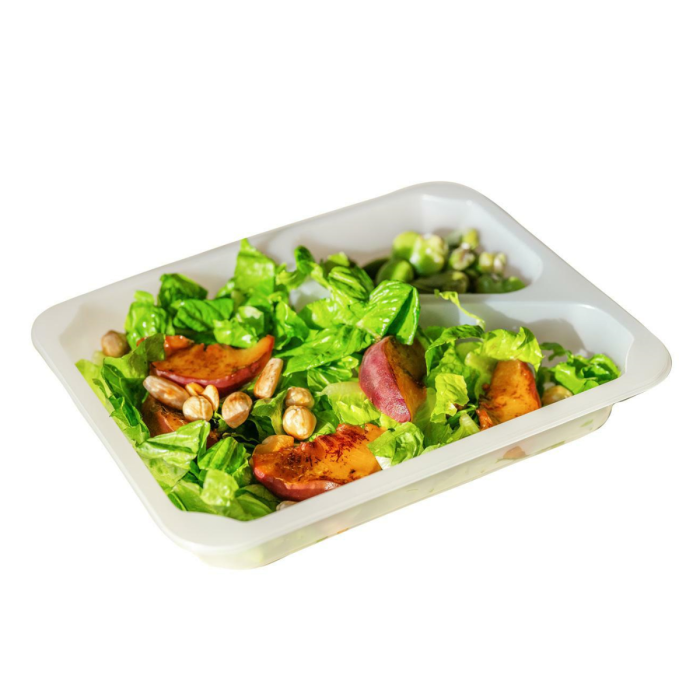 T T 227/178/2C H3 GW sealing container op.50szt height 3cm frosted, bipartite COLT-2, smooth TnP (k/10) REUSABLE