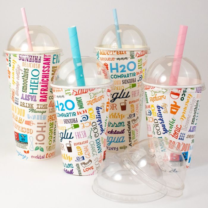 PAP/PE cup SW 500ml Parole 50pcs. (k/20) dia.90mm