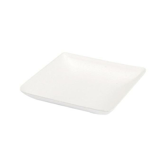 FINGERFOOD cane square plate 65x65mm, 50pcs (k/20)