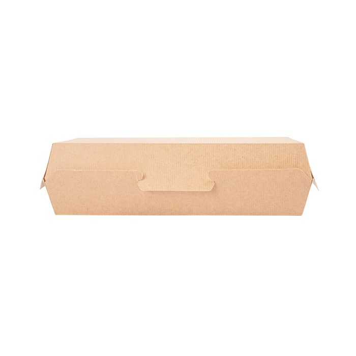 Kraft panini box 26.5x12.2x7cm, 50pcs. (k/6)