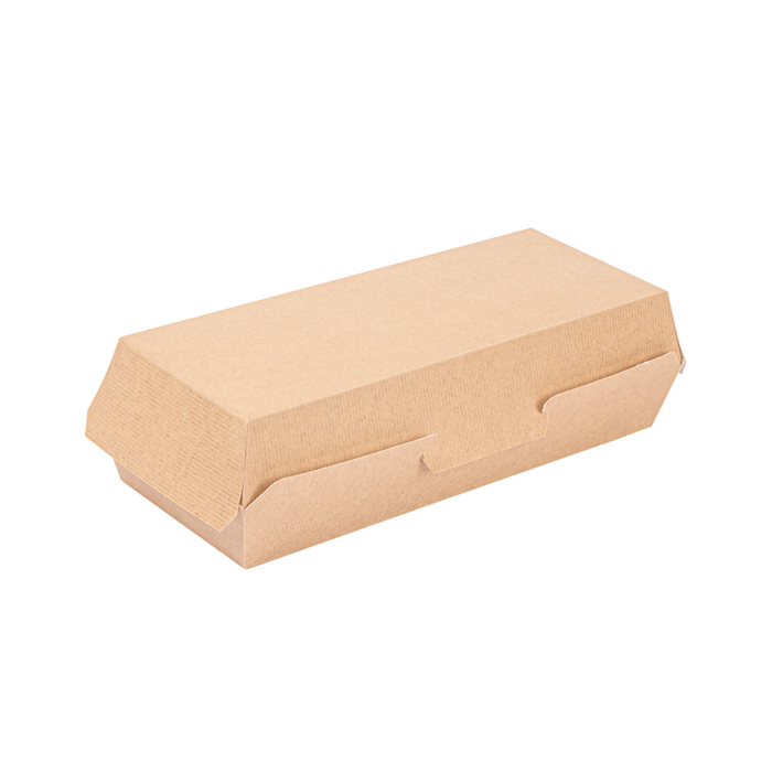 Kraft panini box 26.5x12.2x7cm, 50pcs. (k/6)