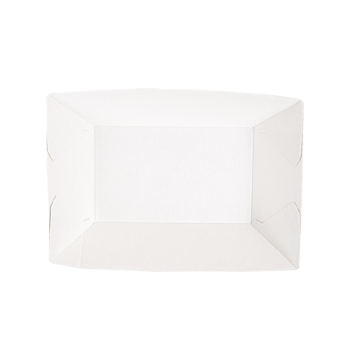 Kraft tray 10x6x5cm 480g op.200pcs biodegradable (k/9) THEPACK
