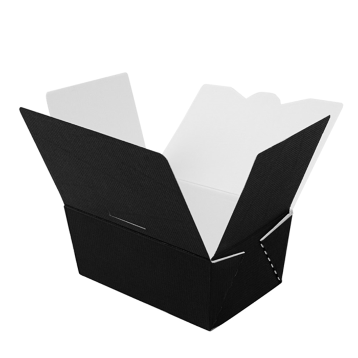 Pudełko TAKEOUT BOX 11,5x7,5x5cm, 250g, czarne, op. 50szt. (k/7)