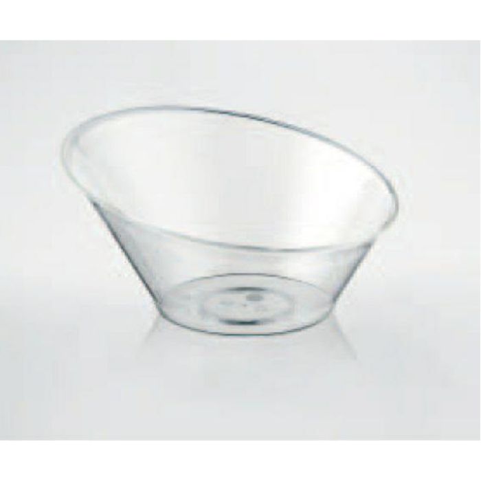 FINGERFOOD PS T cup 70ml INCHINO 81x41mm, 24pcs. (k/20) transparent