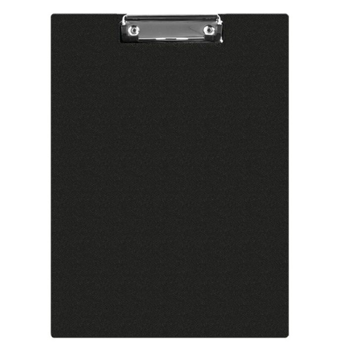 Clipboard DONAU File, PP, A4, with a clip, black
