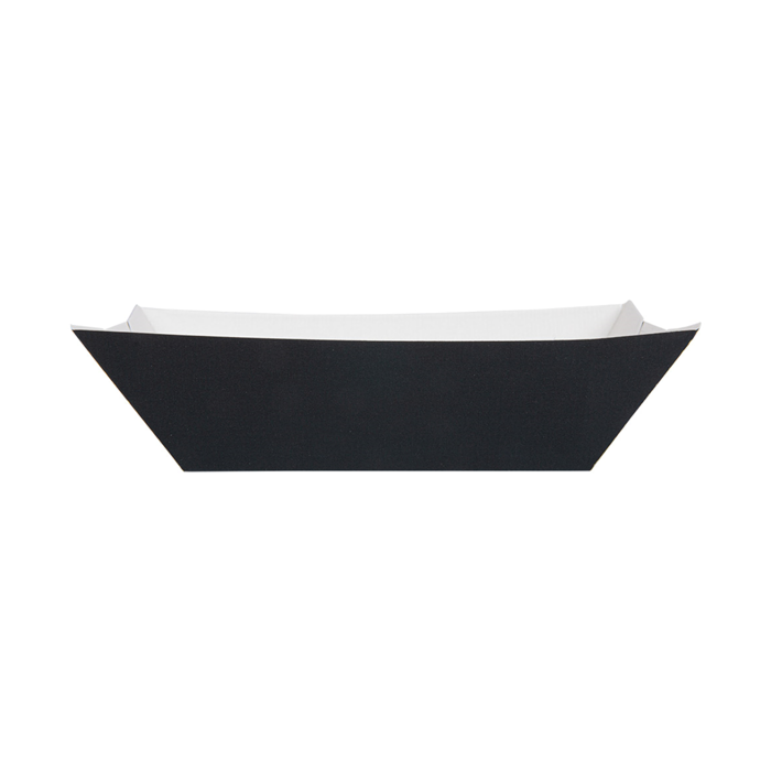 Tacka czarna 1440ml 13,5x8,5x6,2cm op.150szt. (k/4) THEPACK®