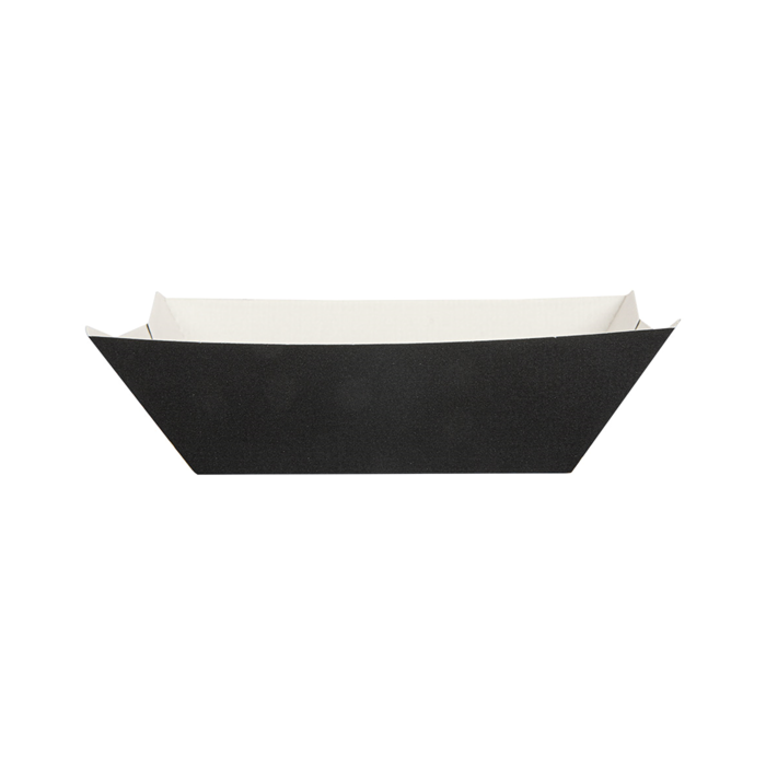 Black tray 960ml 10,6x7,2x5,2cm pack of 200 (box/6) THEPACK®