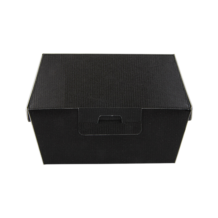 HAMBURGER BLACK LARGE box pack of 50 144x136x92mm (box/10)