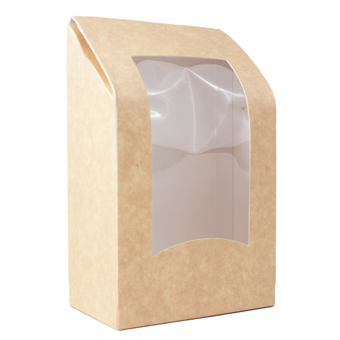 Pudełko wrap/tortilla z oknem, op.50szt.152x95x54mm (k/12)
