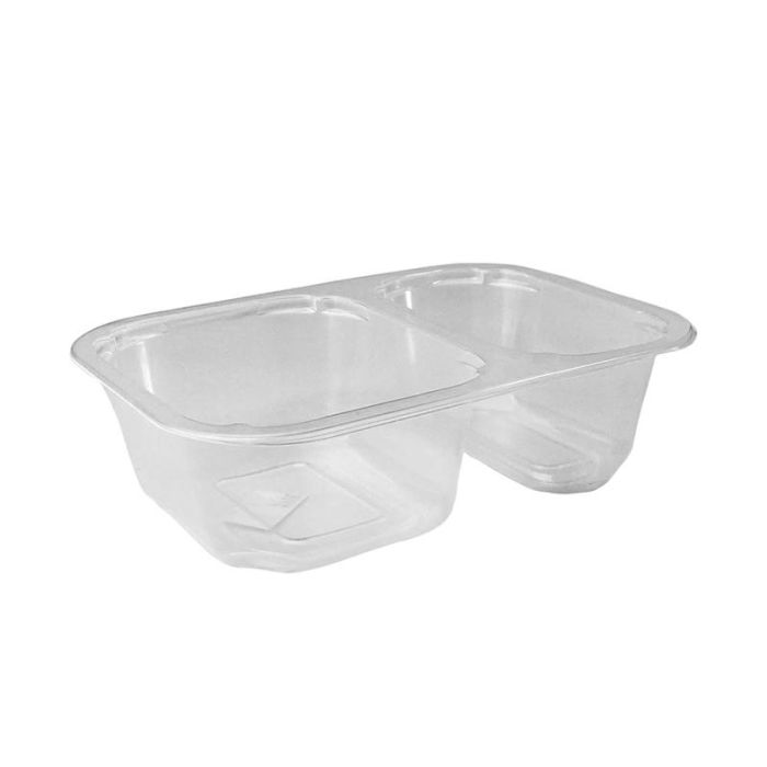 T T 160/112/2 H45 G capacity 528 pcs capacity 420 ml height 4.5 cm transparent, two-piece, smooth Small,
