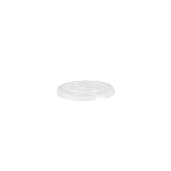 Dekiel do kubka PET 0,2-0,3l śr.78mm, płaski z krzyżykiem, op. 50 sztuk