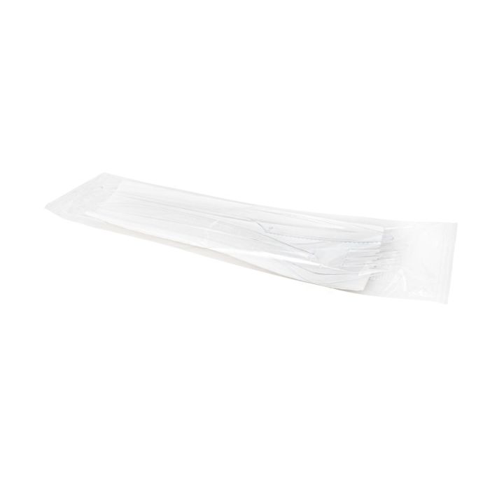 Confectionery PS premium 2 transparent 200pcs fork+knife+service in foil, TnP H+