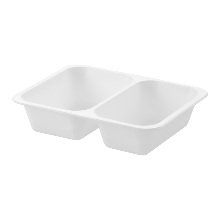 T W 227/178/2 H4 GL sealing unit, pack of 50 pcs height 4cm white, bipartite, smooth Bittner Lite (k/12) MULTIPURPOSE