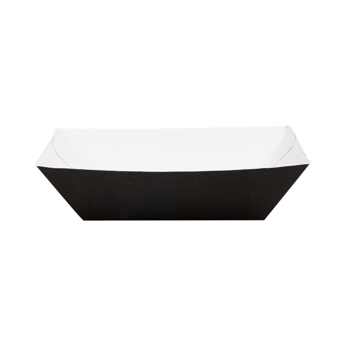 Black tray 1200ml 11,9x7,9x5,5cm pack of 100 (box/10) THEPACK®