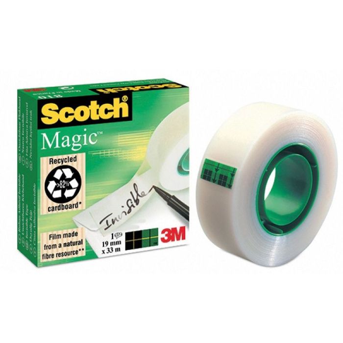 Office tape, SCOTCH® Magic™ (810), matt, 19mm, 10m