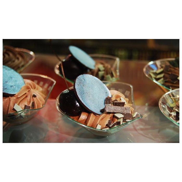 FINGERFOOD - DOMINO II cup transparent PS dia. 8cm x h.2,5cm, 50 pieces