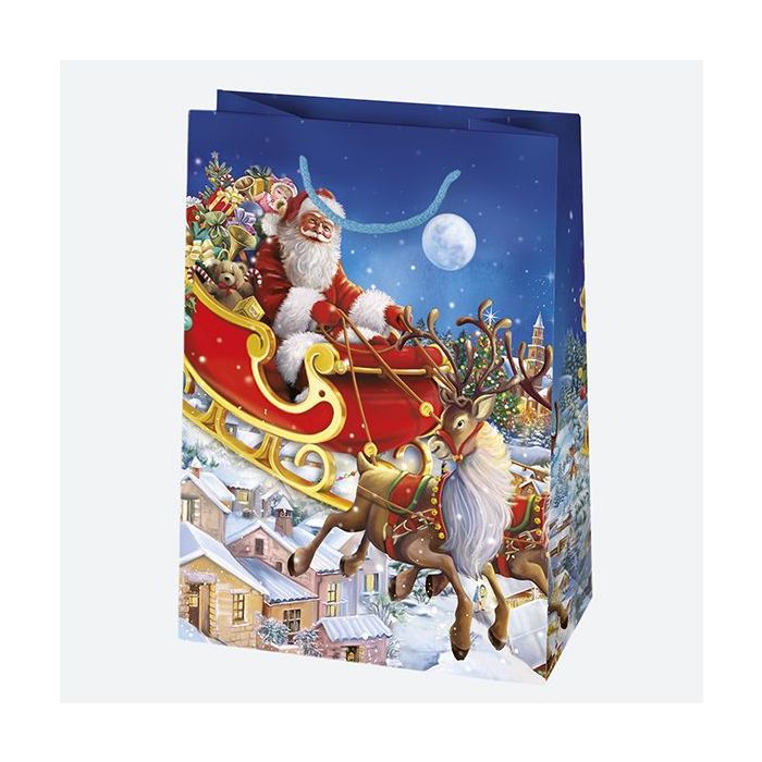 Decorative bags T5 set no. 54 Christmas 23/32cm, 10 pieces