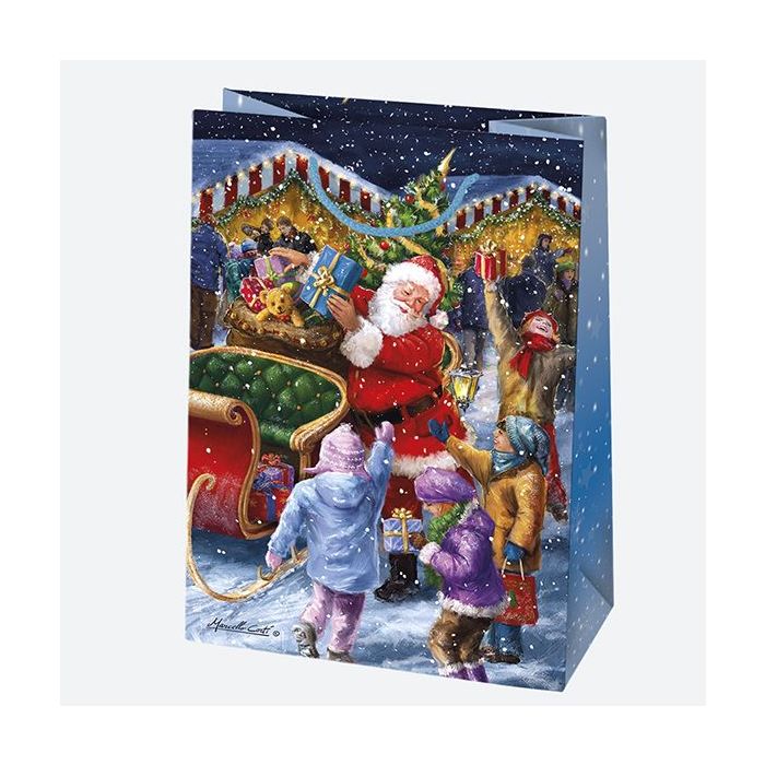 Decorative bags T10 set no. 18 Christmas 34/48cm, 10 pieces