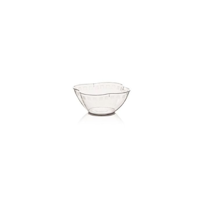 FINGERFOOD - miseczka DOMINO NUVOLETTA 6,4x6,4x3cm 60ml transparentna PS op. 50 sztuk