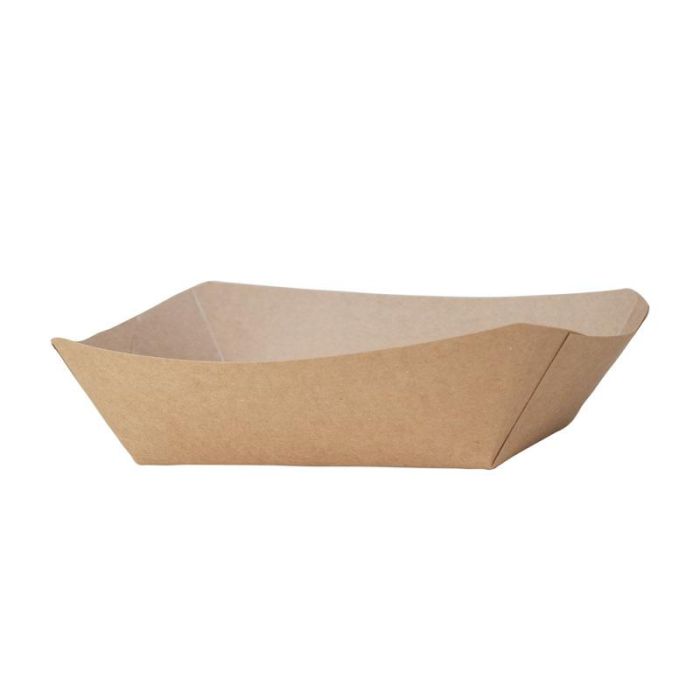 Ecokraft tray brown 215x170x50mm op.50 pcs. (k/20)
