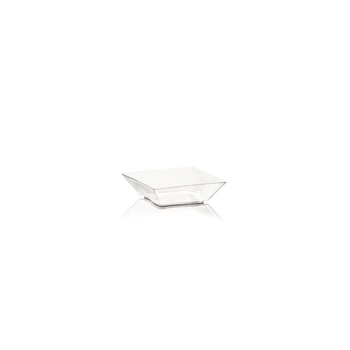 FINGERFOOD - talerzyk VANITY 70ml transparentny PS 6,5x6,5xh.1,8 cm op. 50 sztuk
