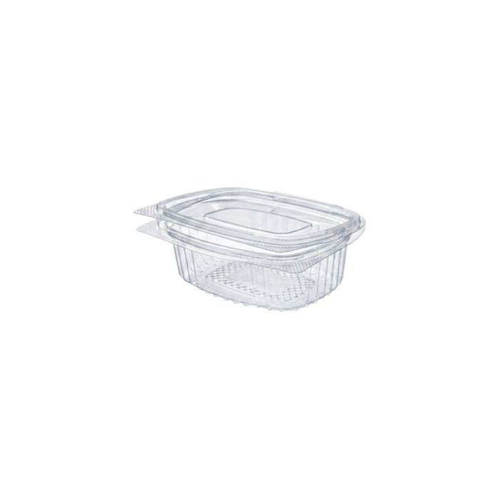 Oval container 250ml PET salad, 50 pieces