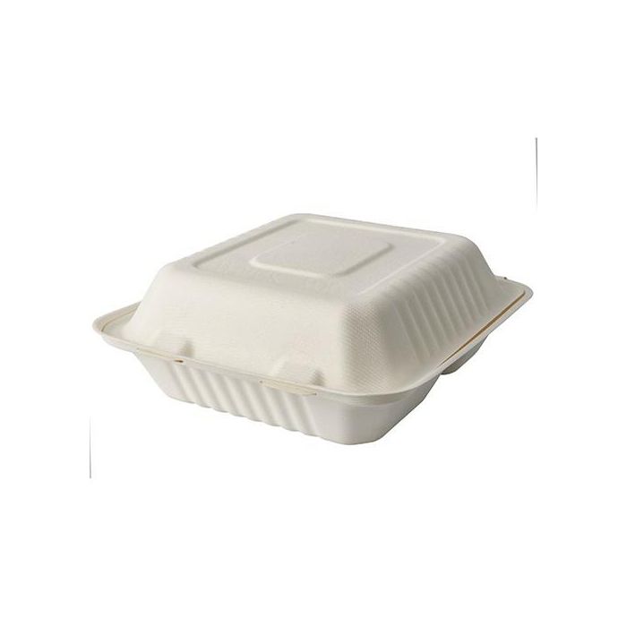 MENUBOX trzcina średni+ trójdzielny op.50szt 230x230x80mm (k/4)