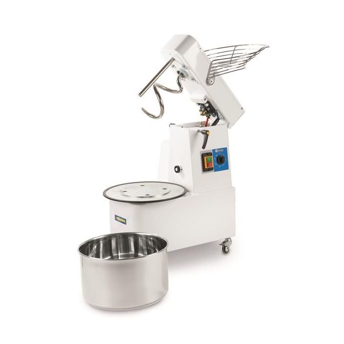 Miesiarki spiralne z wyjmowaną dzieżą, z 2 prędkościami 480x805x(H)870