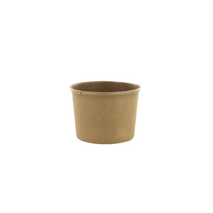 PAP soup fi.110mm Kraft 475ml container 50 pcs. (k/10)