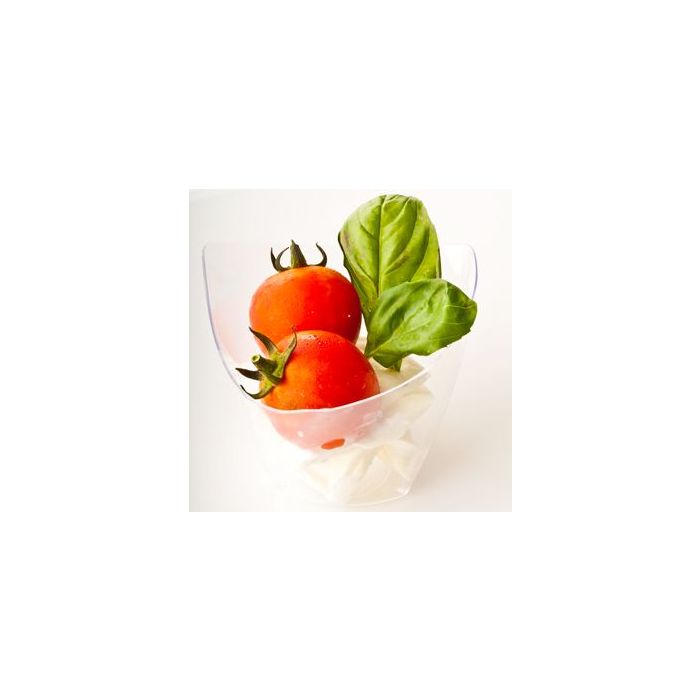 FINGERFOOD - DORICO cup 300 ml 9.5cm x h.9cm x dia.11.6cm transparent PS, 50 pieces