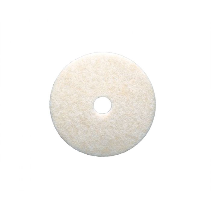 White polyester pad 505 mm x 85 mm, for the TASKI Ergodisc: 1200