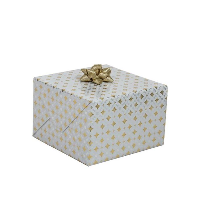 Decorative paper 70/200 1 sheet metallized white