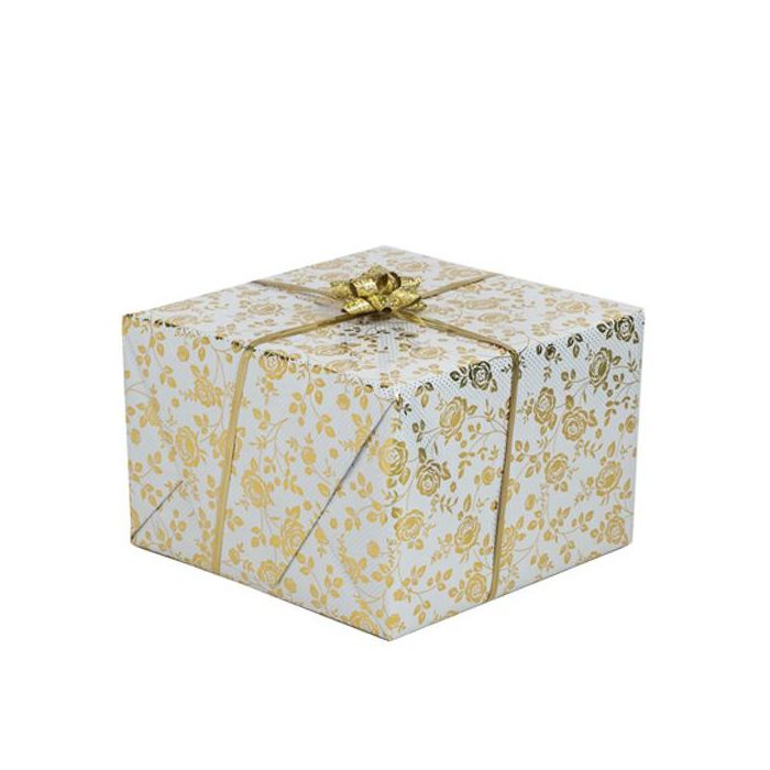 Decorative paper 70/200 1 sheet metallized white
