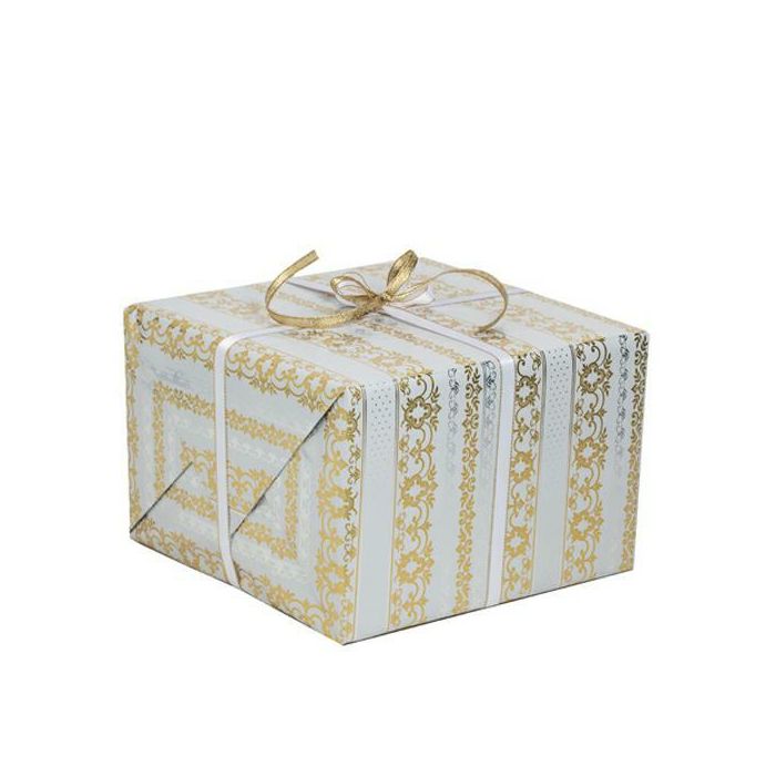 Decorative paper 70/200 1 sheet metallized white